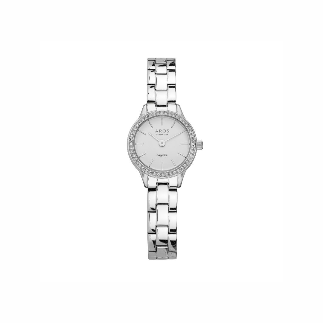 AROS Dameur rund marmor skive og sten