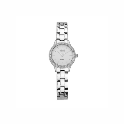 AROS Dameur rund marmor skive og sten