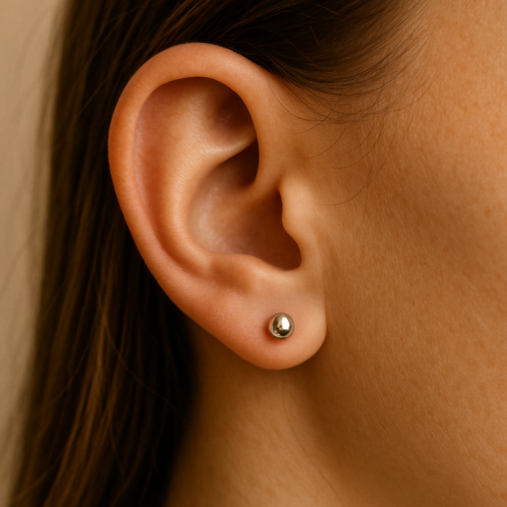 Lobe piercing (Øreflip)