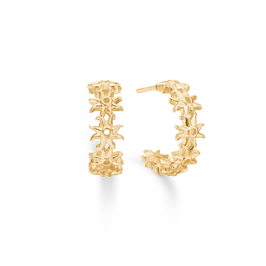 Studio Z Ocean Aura øreringe i forg. sølv