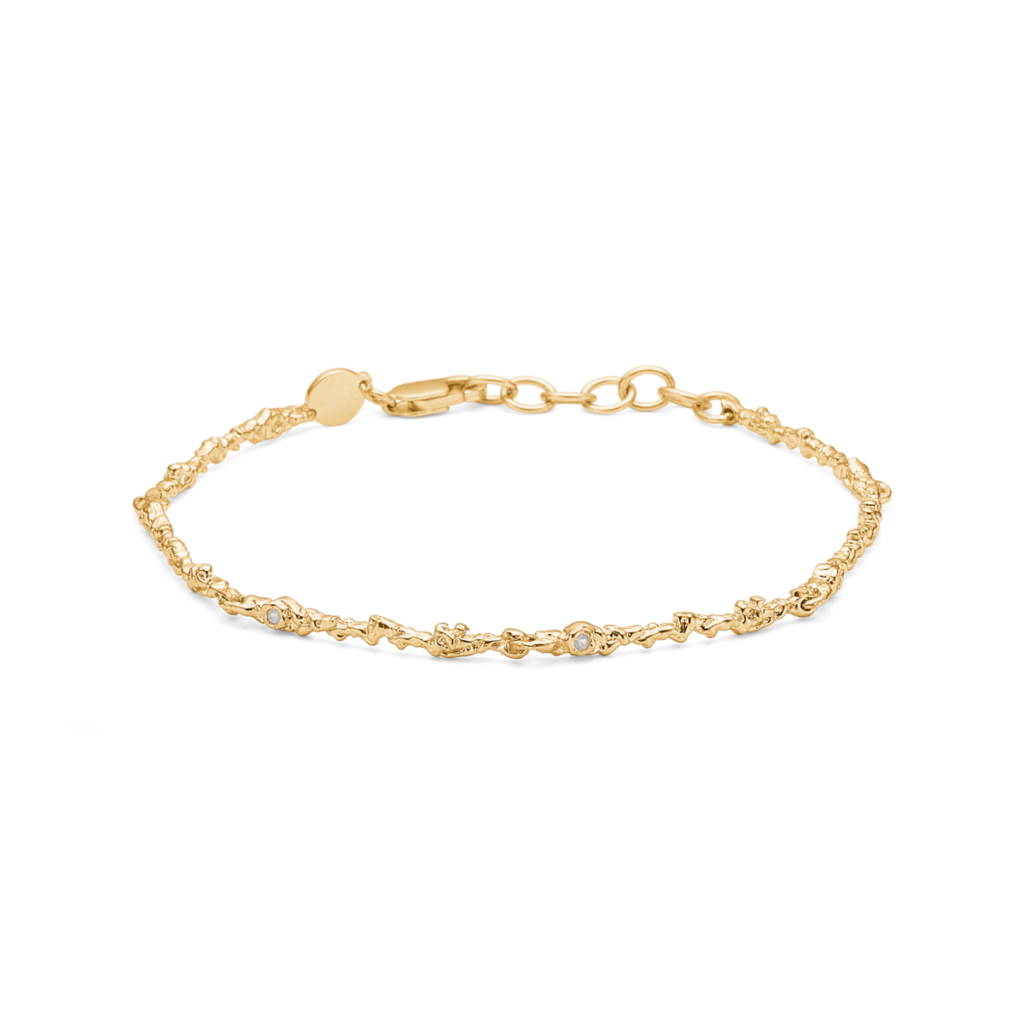 Studio Z Silica armbånd i forg. sølv