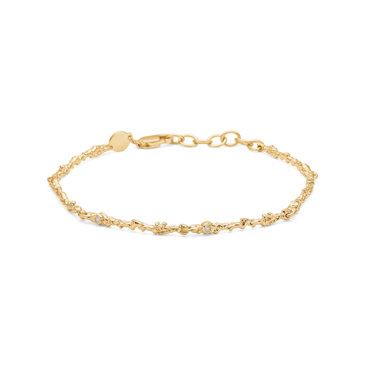 Studio Z Silica armbånd i forg. sølv