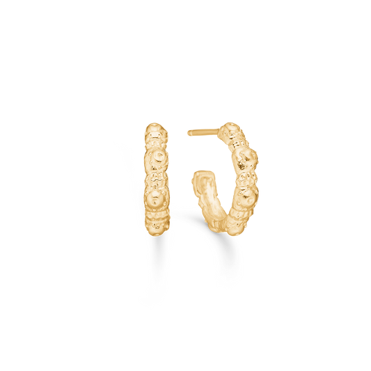 Studio Z Urchin Elegance øreringe i forg. sølv