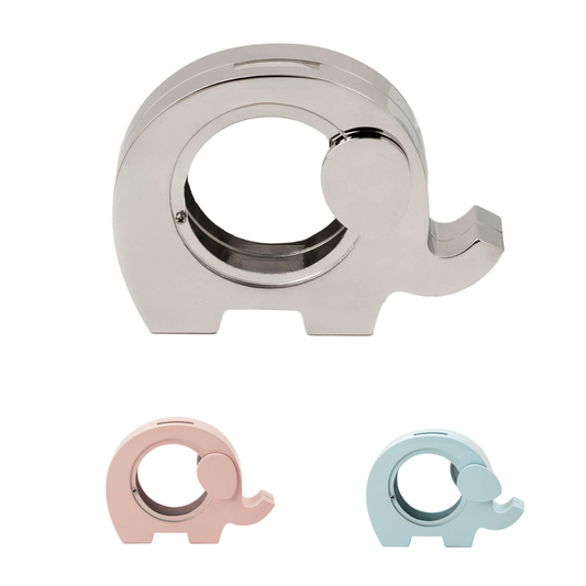 NOA elefant forkromet sparebøsse