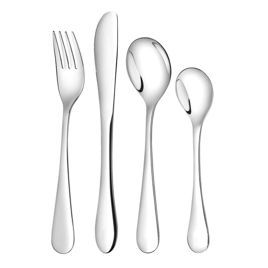 NOA Rustfri stål bestik - blank