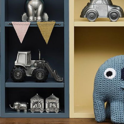 NOA Fortinnet/forkromet sparebøsse gravko