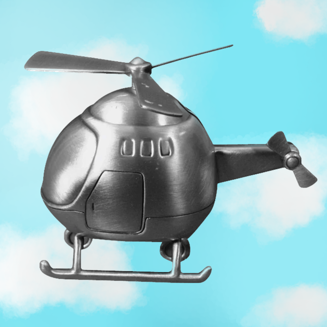 NOA Fortinnet el. forkromet sparebøsse helikopter