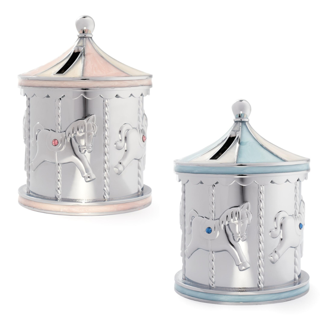 NOA forkromet tivoli karrusel sparebøsse