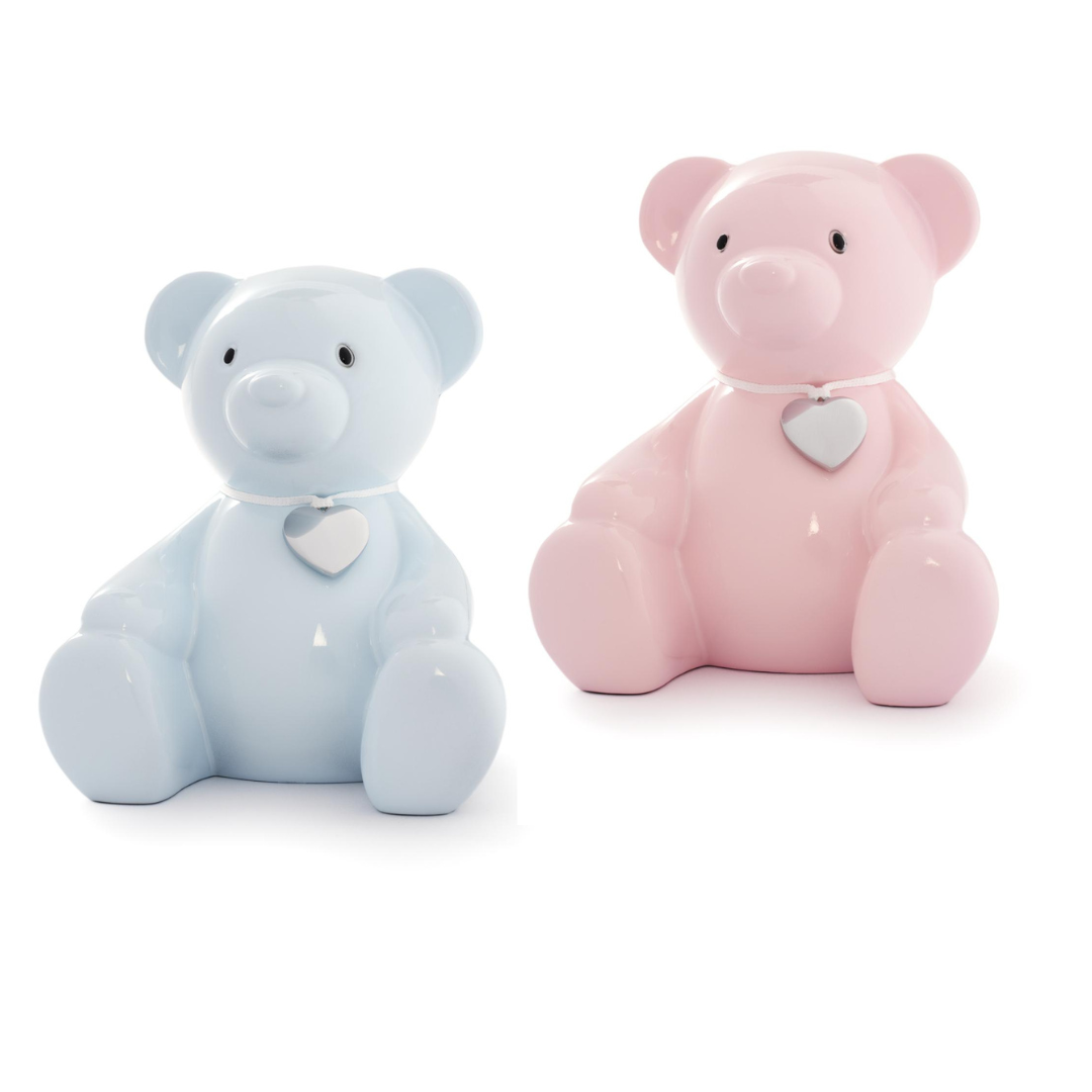 NOA bamse sparebøsse m. graveringsplade